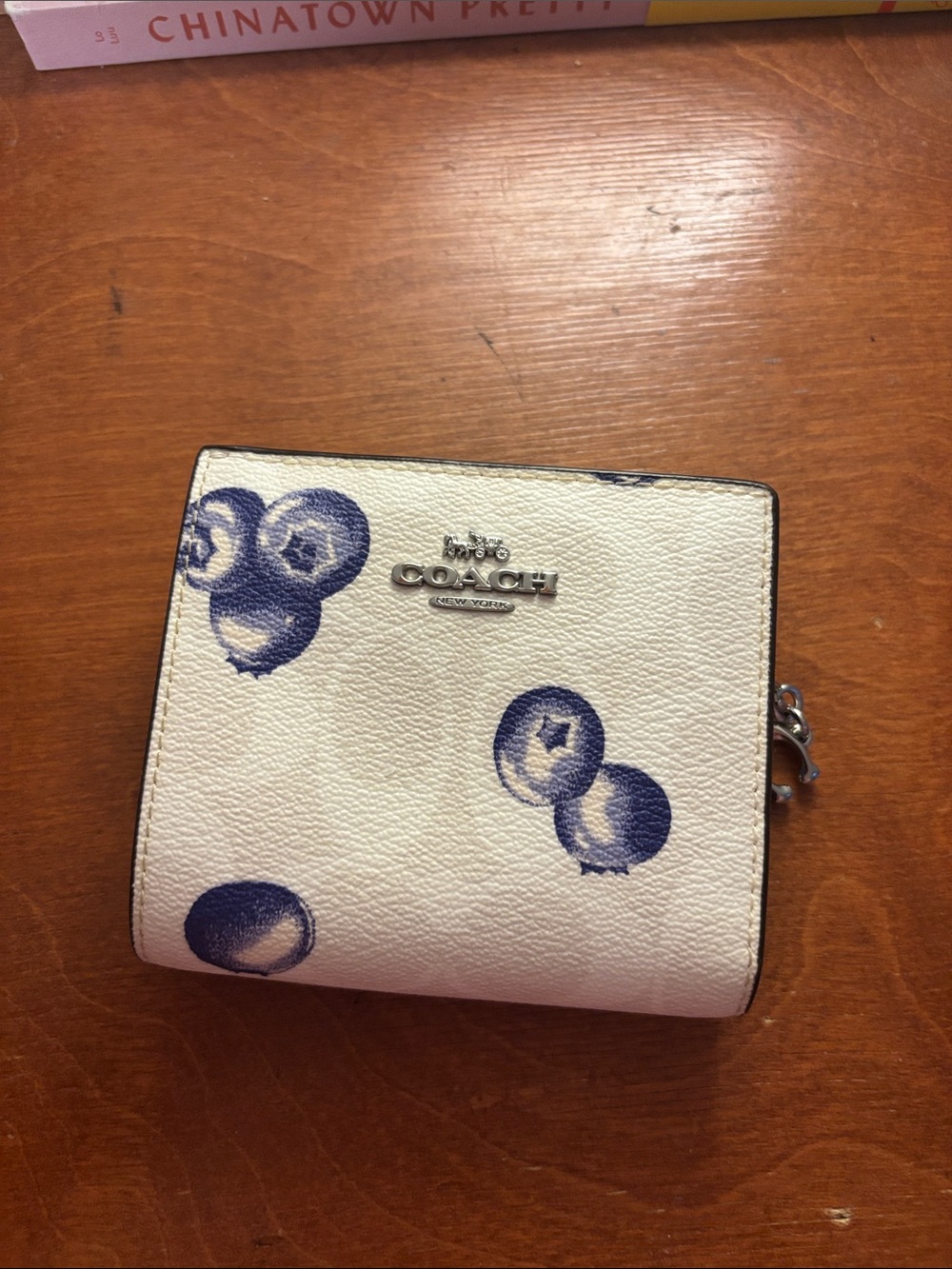 coach blueberry wallet